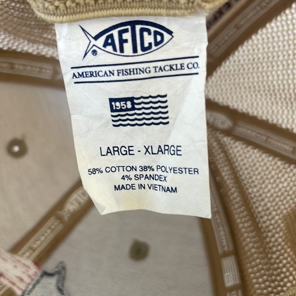 Men’s AFTCO Khaki Hat Size L/XL - Picture 5 of 5